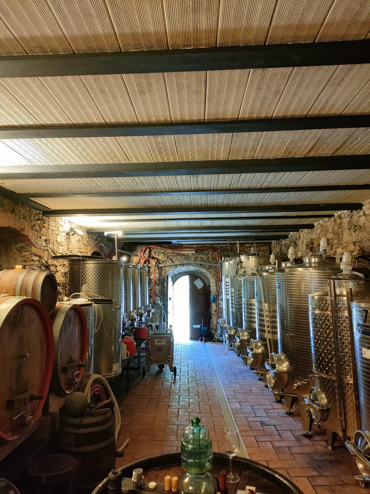 La cantina di Podere Lavandaro